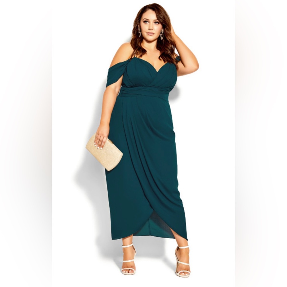 City Chic Entwine Maxi Dress